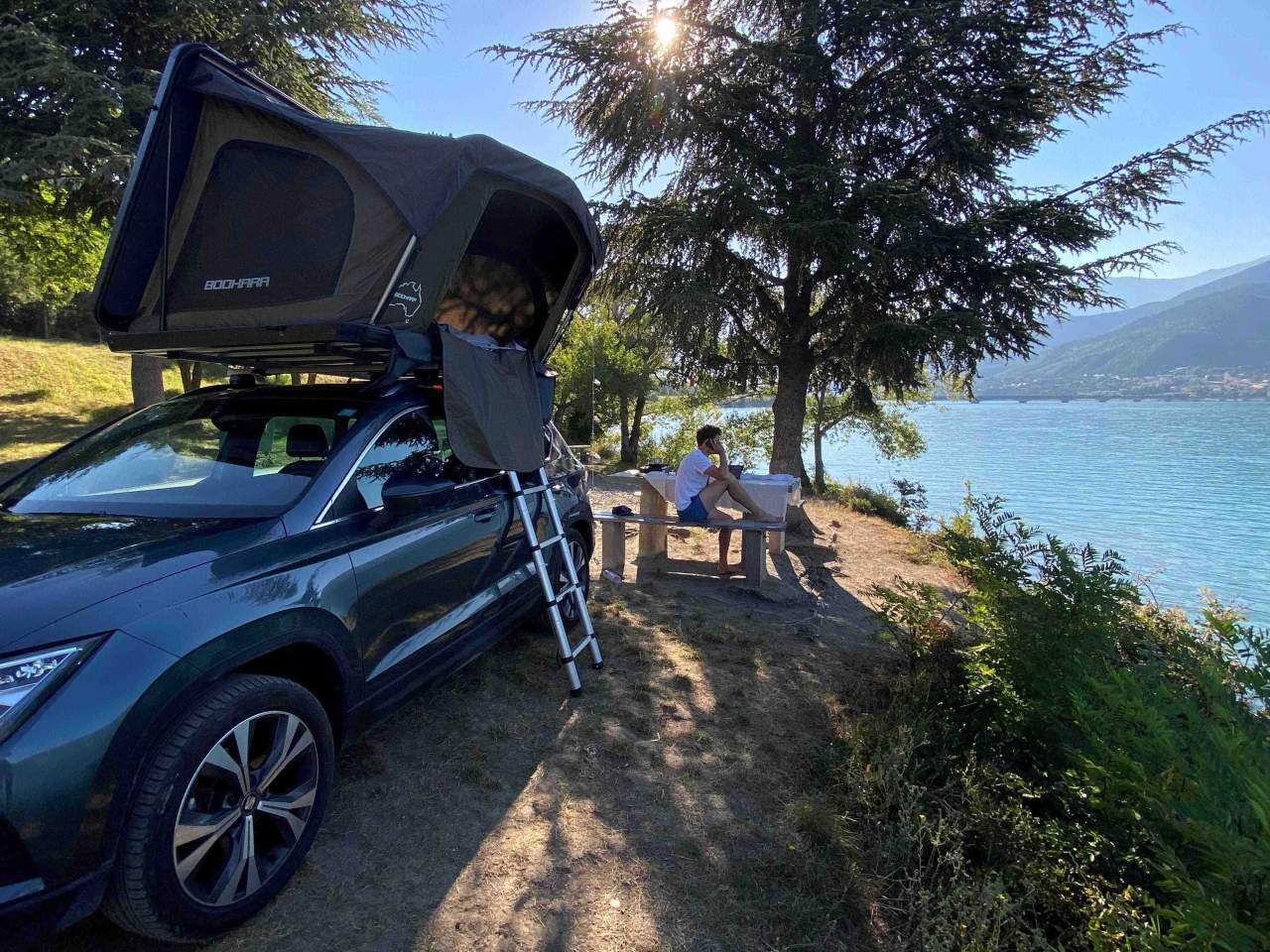 Tienda techo 4x4 disponible en Foxcamper