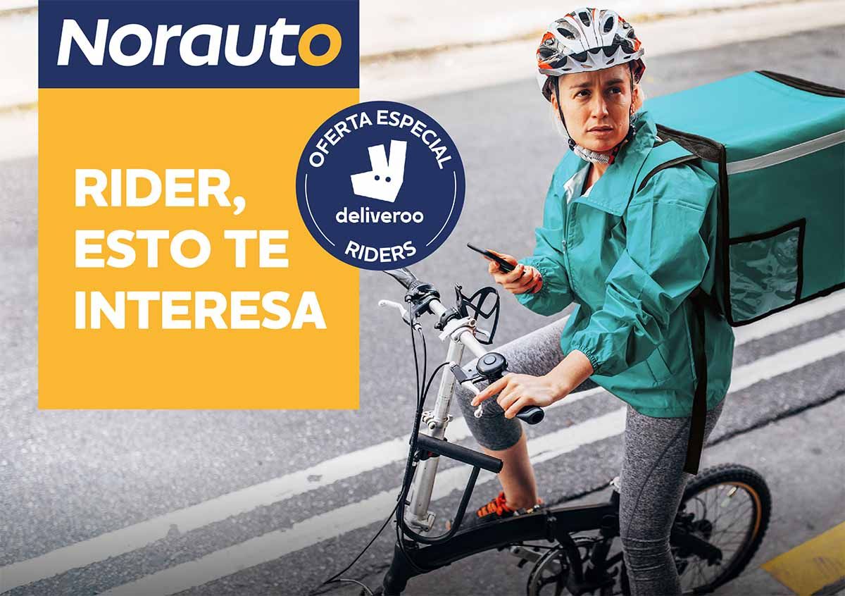 Norauto se une a Deliveroo para fomentar la movilidad sostenible y segura