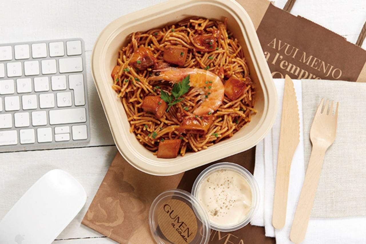 Empresas que llevan la comida al trabajo en Barcelona recomendadas: Gumen casa