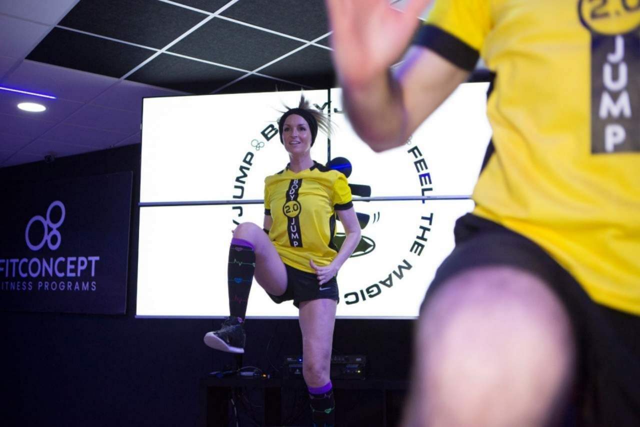 FitconceptPro ofrece el Bodyjump, el primer y único entrenamiento creado en España sobre un mini-trampolín