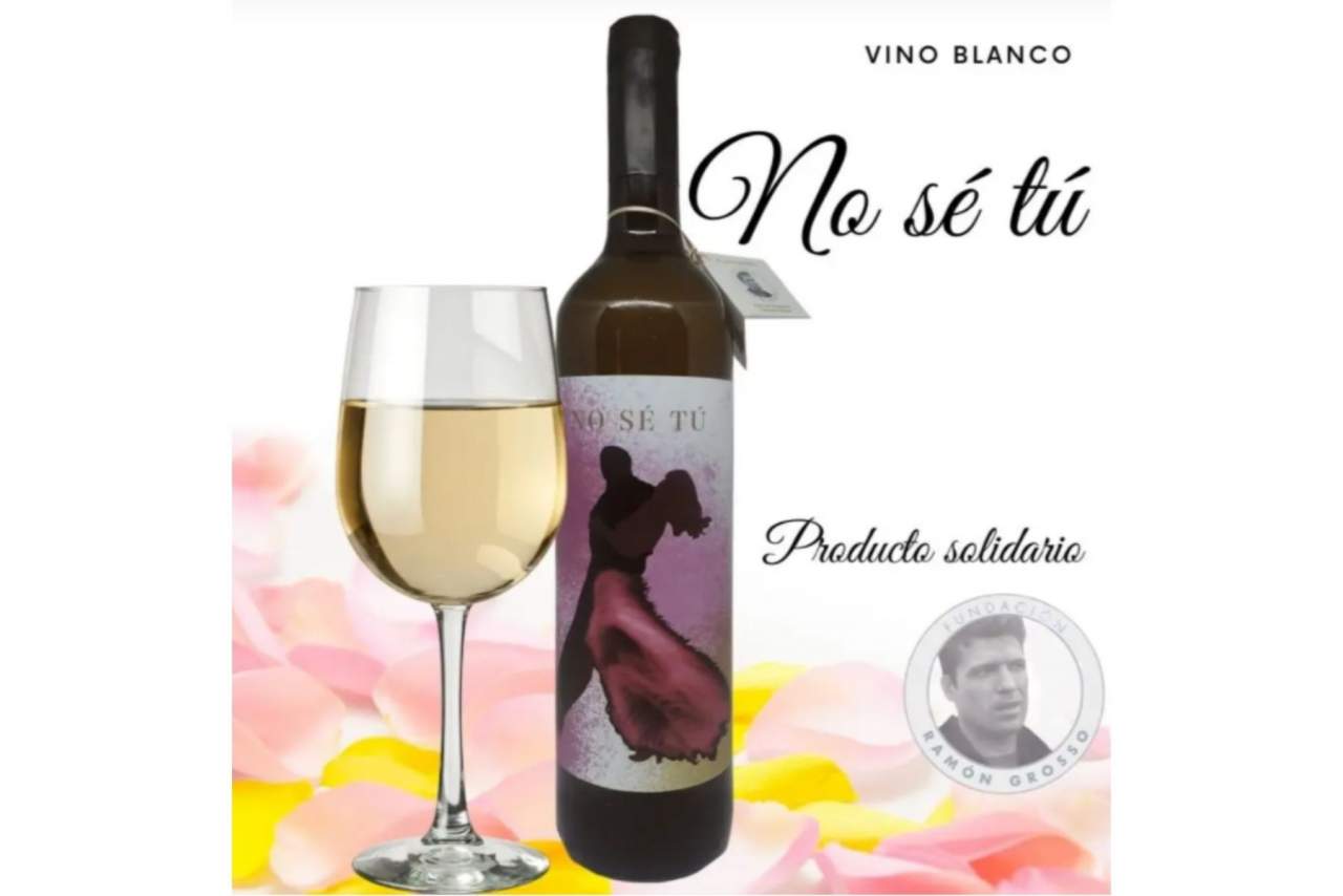 Marca gallega de vinos con variedad Tinto y Ribeiro Blanco, vinos No sé tú