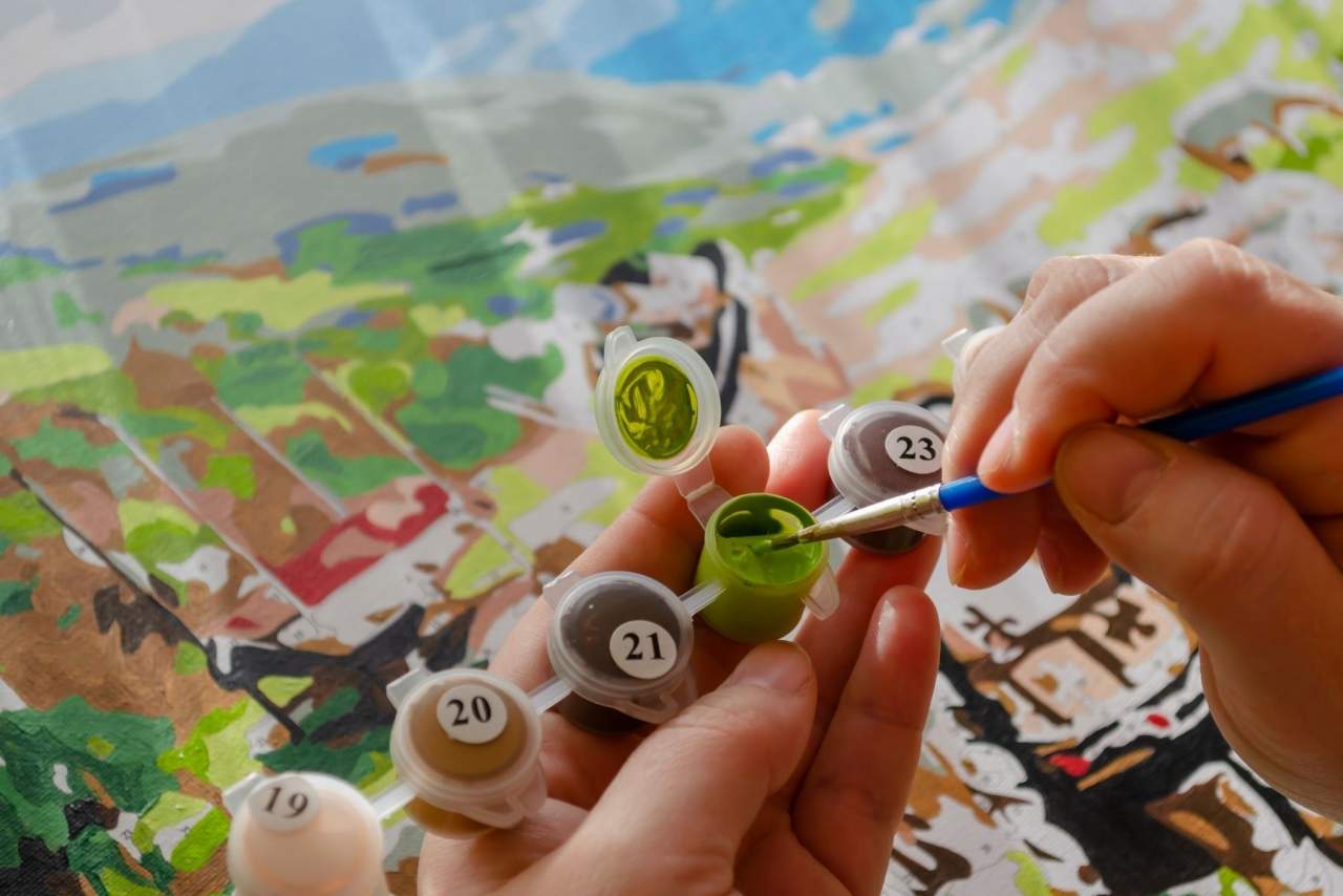 Pintar números: los trucos para empezar esta actividad y elegir el diseño