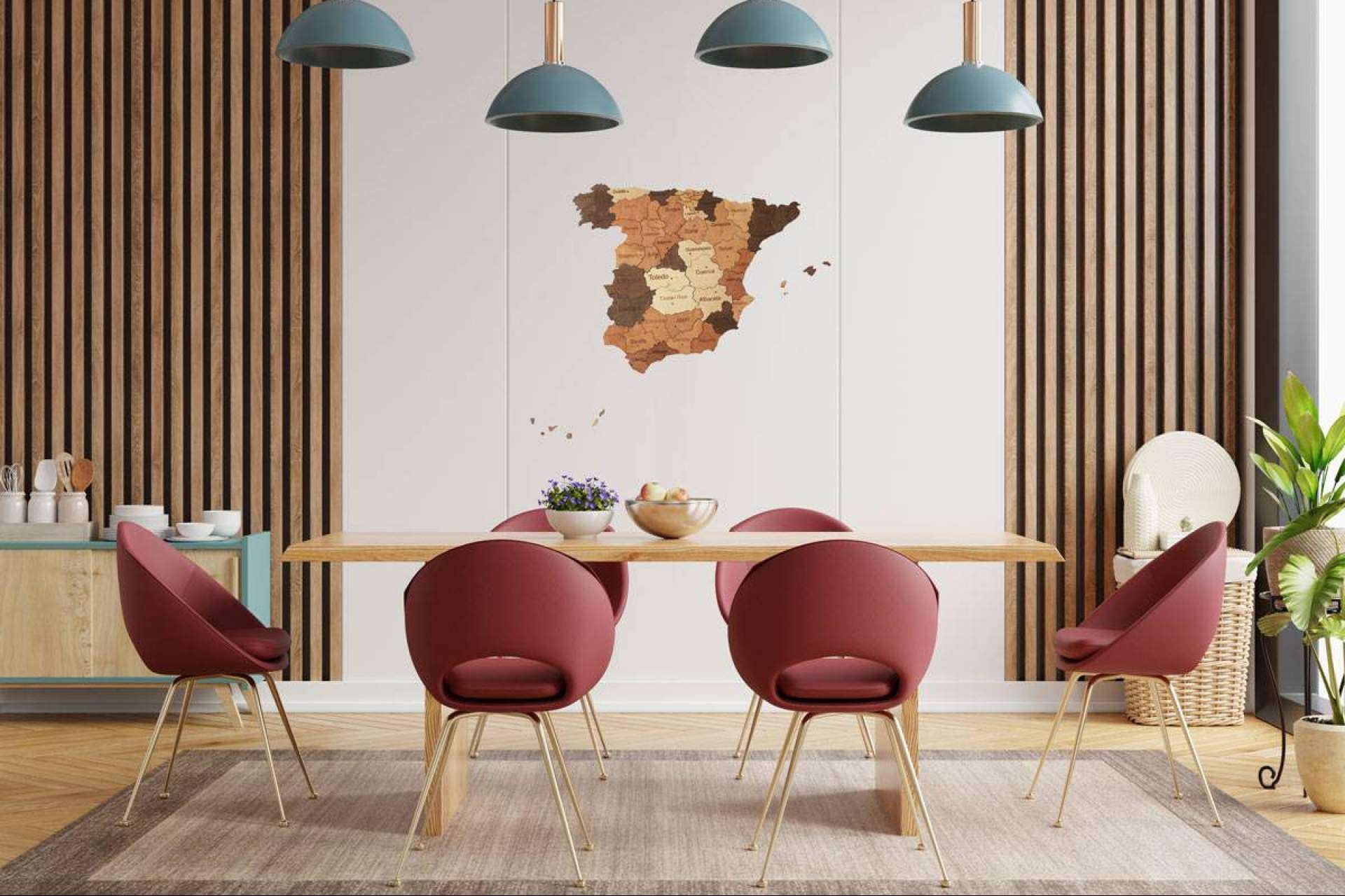 El mapa de España en madera de la compañía Regalos de Madera se convierte en el regalo ideal de la temporada