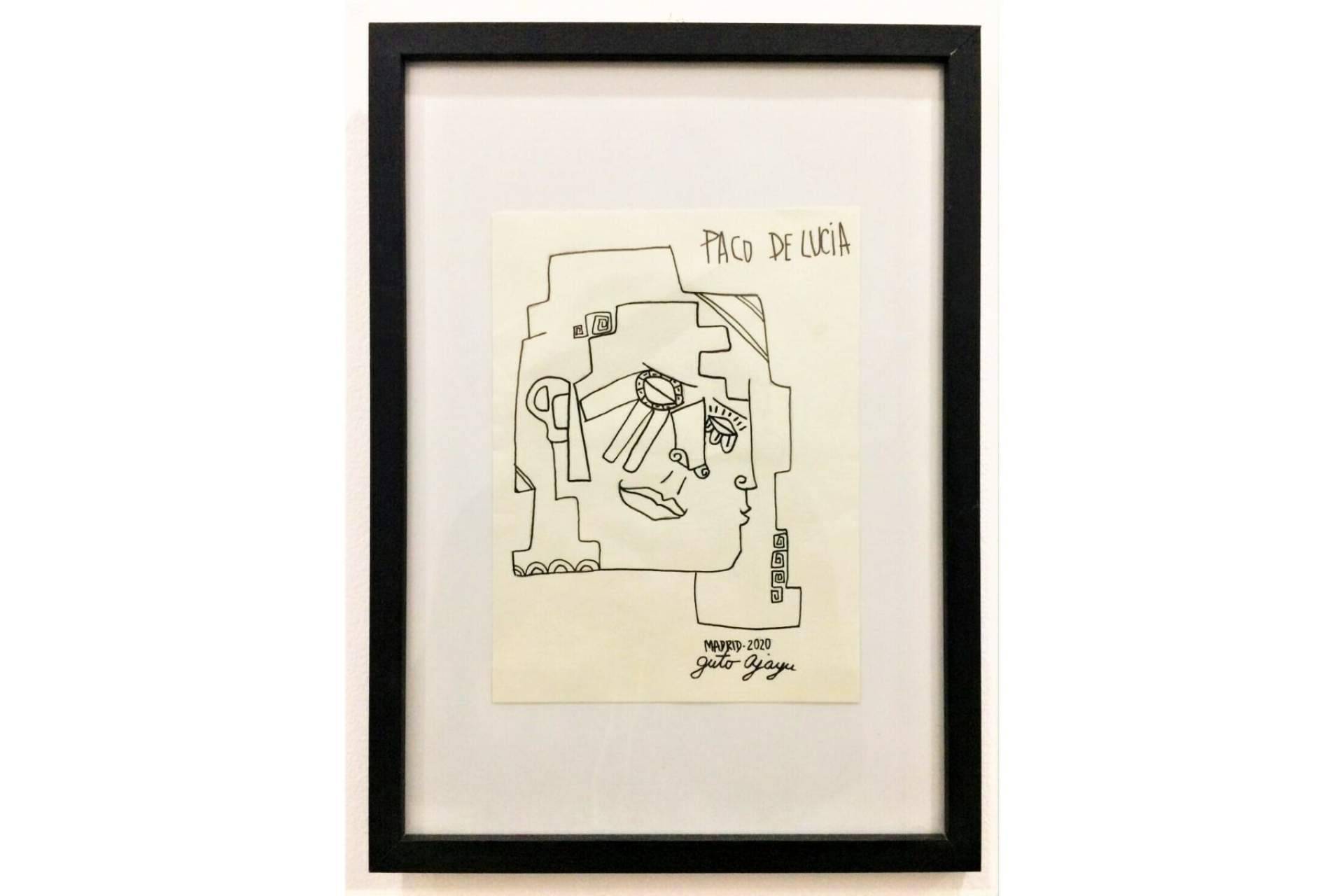 Lo histórico y lo contemporáneo combinado para crear arte en la obra del artista Guto Ajayu