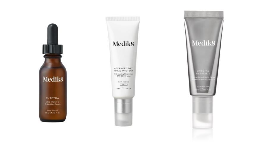 Los 3 ingredientes claves a incorporar en la rutina facial de Medik8