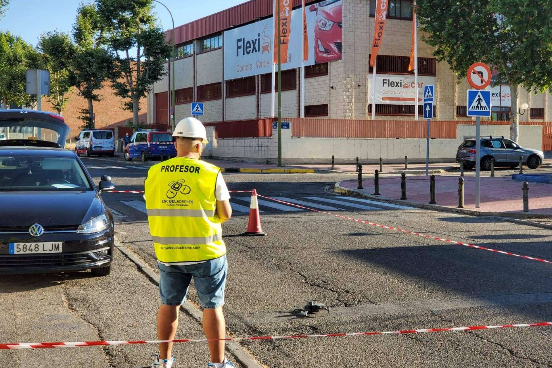 La primera empresa a nivel nacional en hacer 11 vuelos con drones en un día en la Comunidad de Madrid, Aeroescuela Xtreme