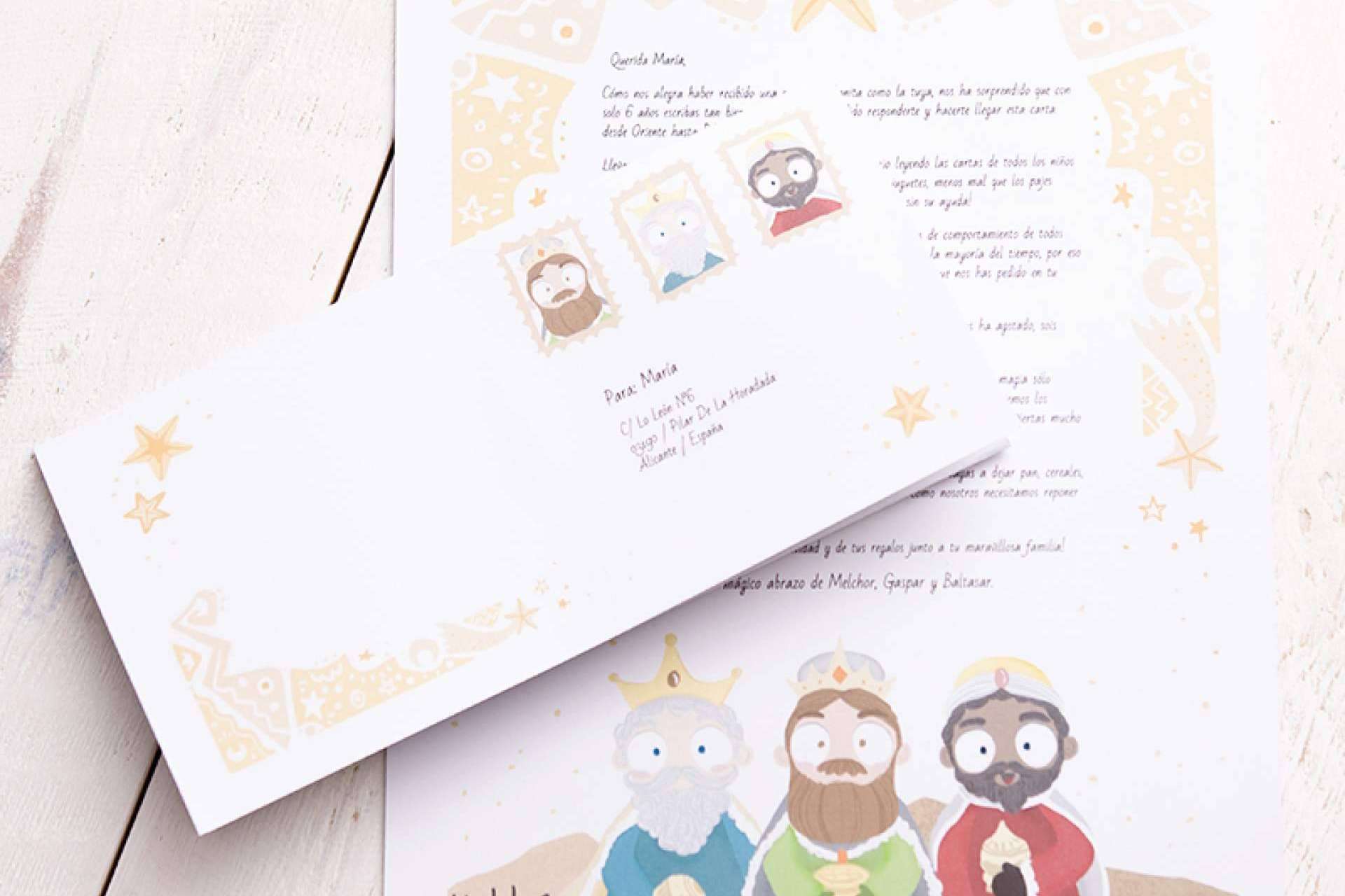 La ilusión de recibir una carta de los Reyes Magos gracias a Carta Personalizada