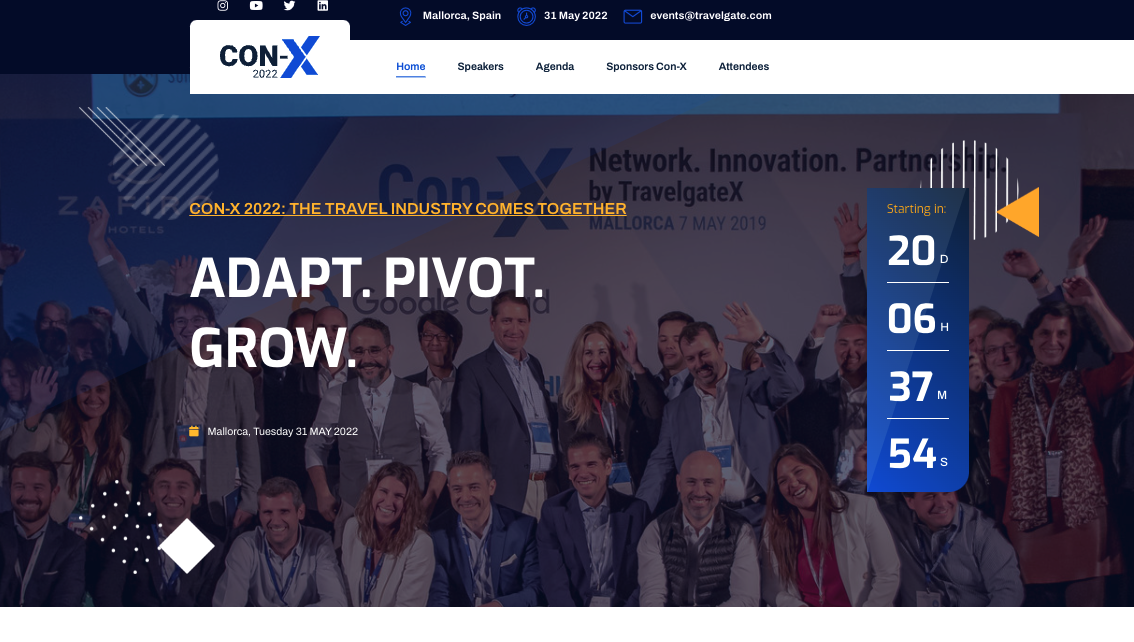 TravelgateX une en Mallorca a la industria mundial de viajes en Con-X 2022