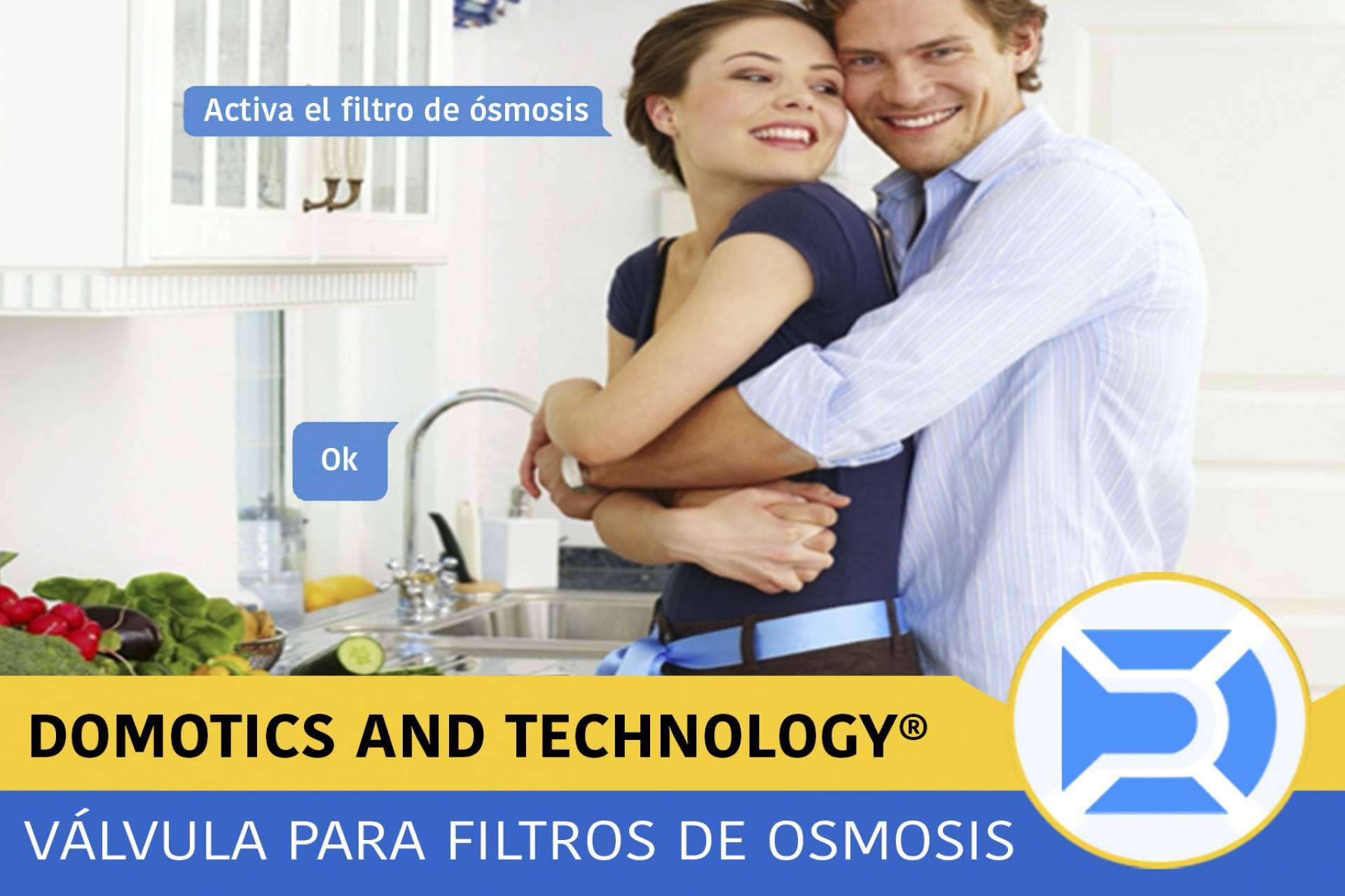 Domotics and Technology permite disponer de agua osmotizada siempre con su válvula inteligente