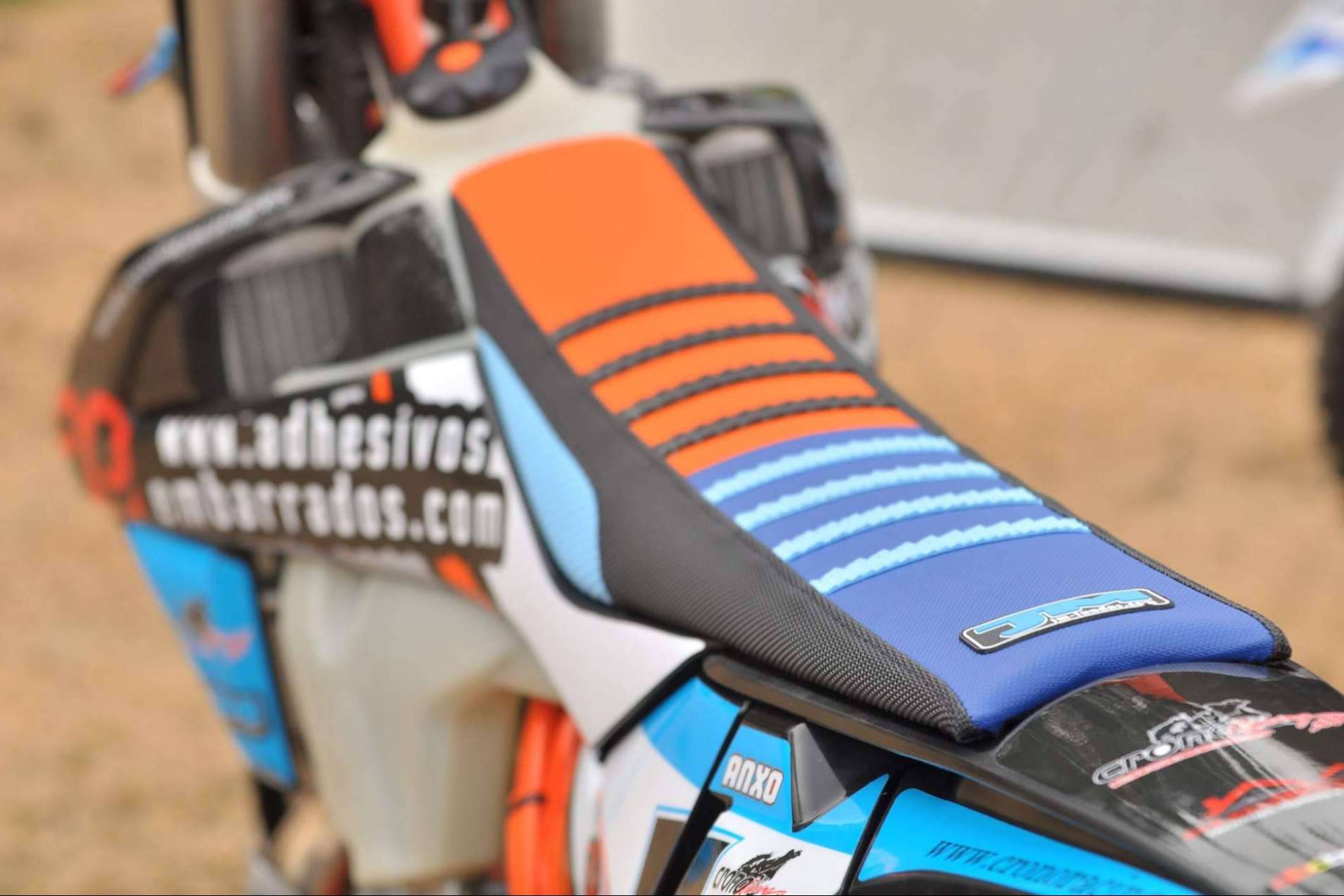 Las fundas de asiento de motocross de JM-FUNDAS