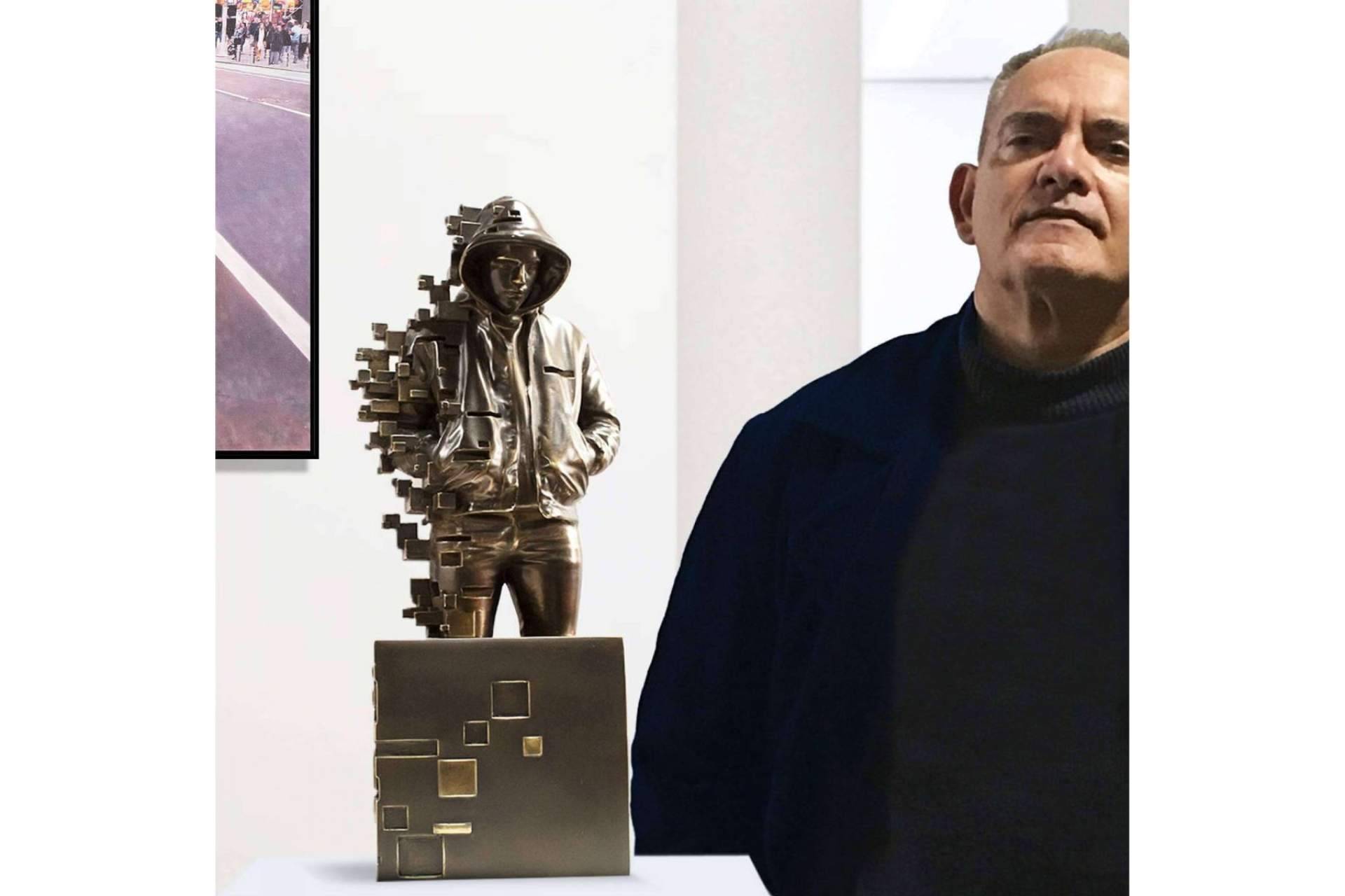 La evolución de Miguel Guía, un escultor con 'estilo propio' en revalorización internacional
