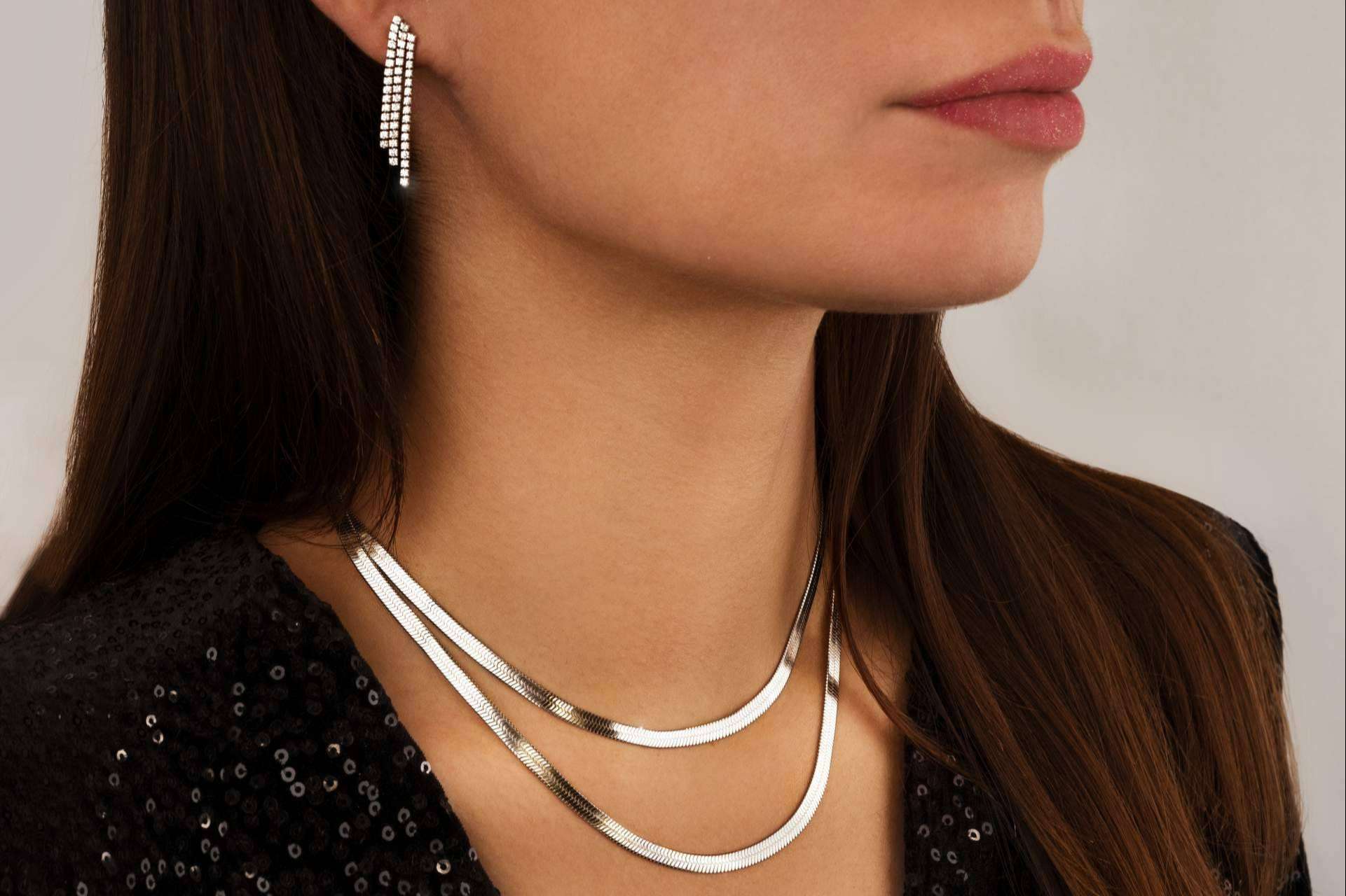 Los pendientes largos de la firma Le Petite Marie