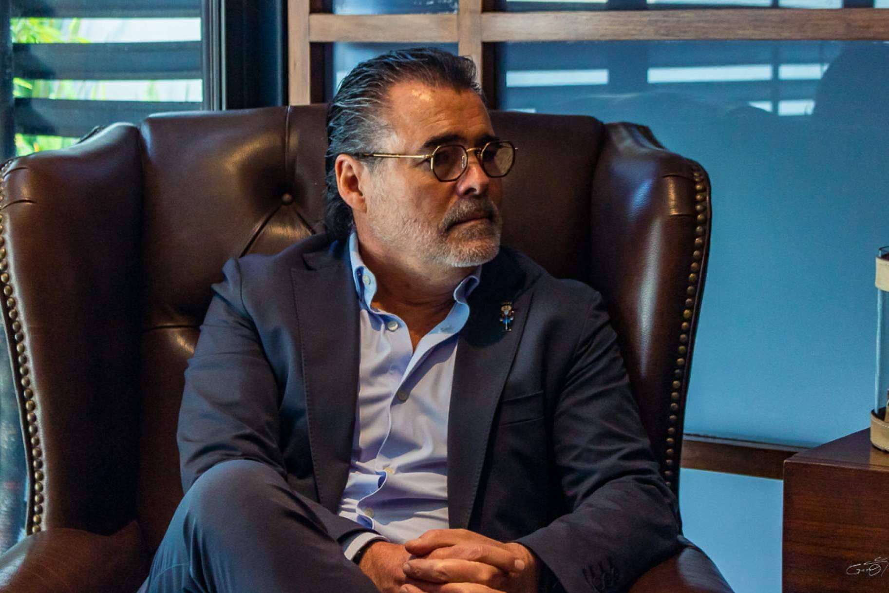 Modesto Gutiérrez Losada como Presidente de EO Mexico Chapter concede una entrevista