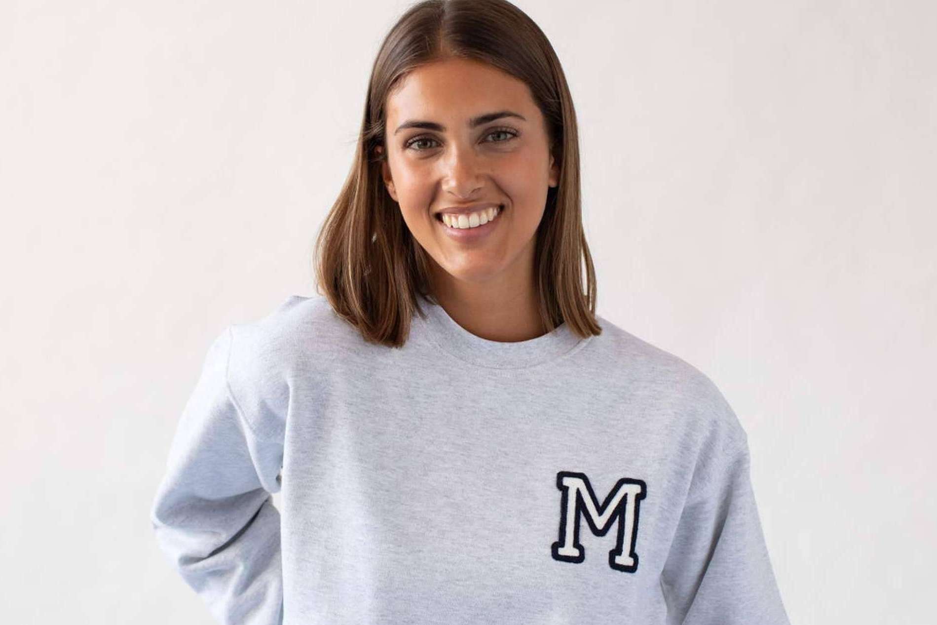 Ideas de regalos para San Valentín, las sudaderas personalizadas de Anitials