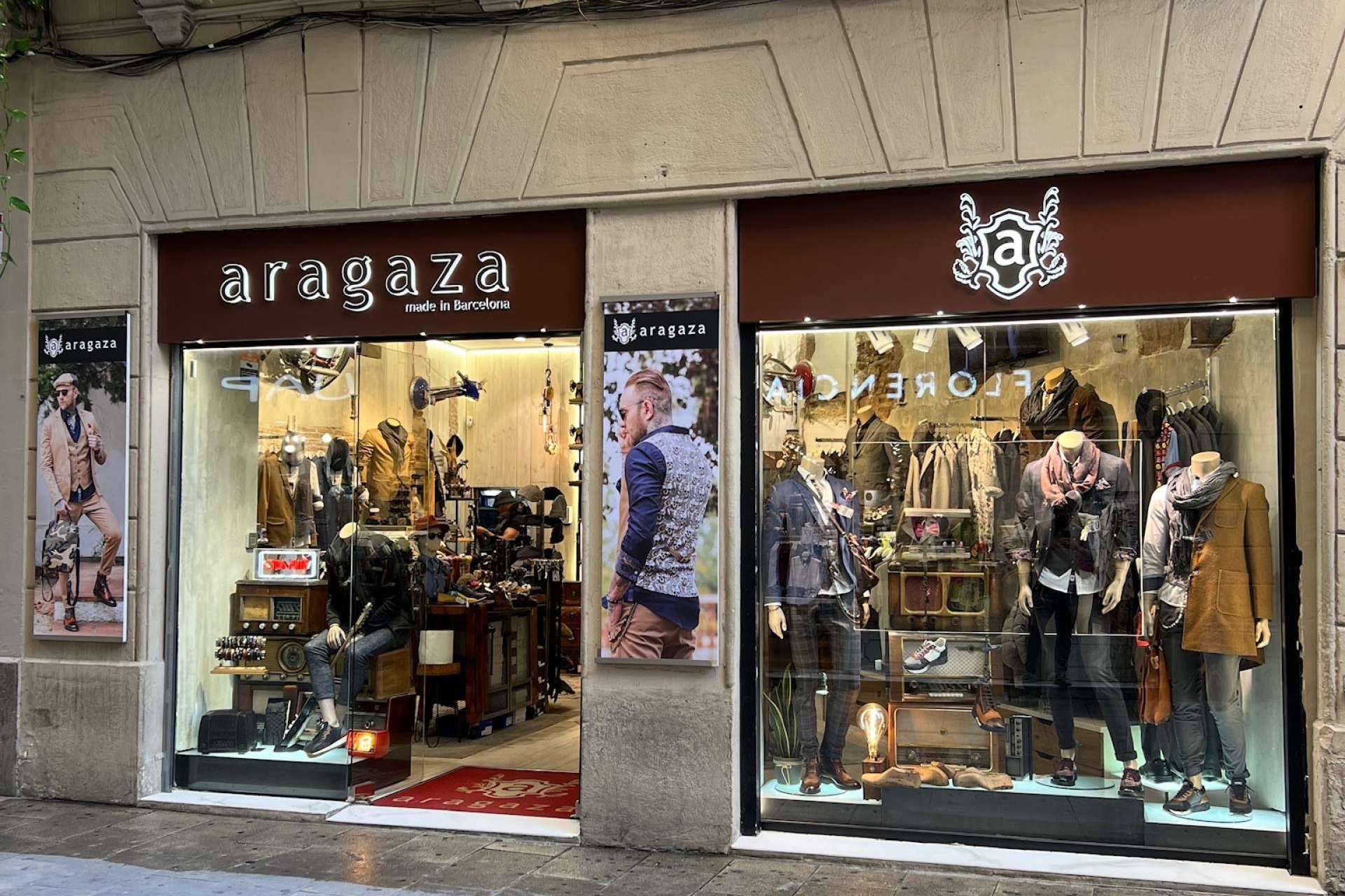 Aragaza, una de las tiendas en Barcelona para vestir a la última moda