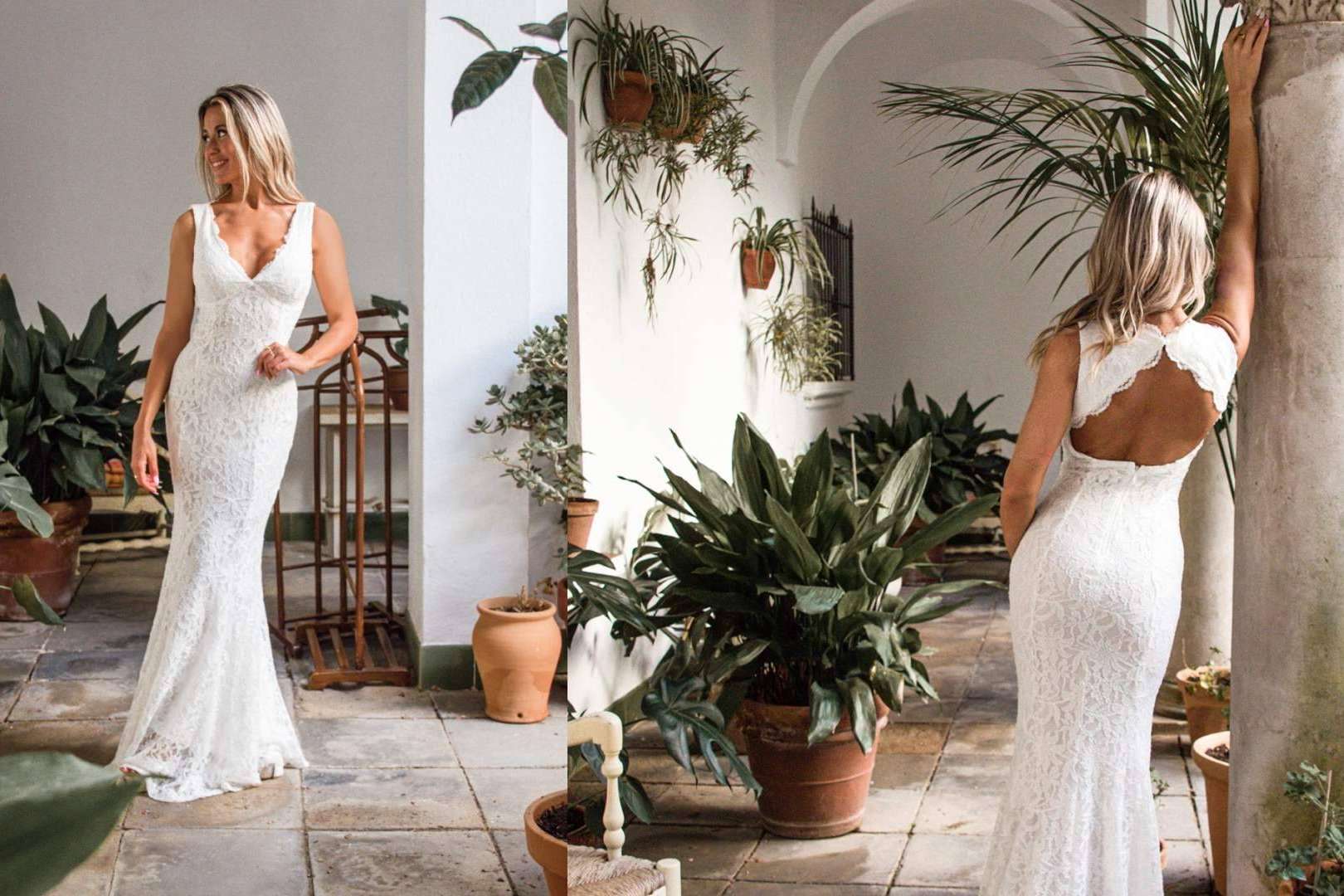 Amplia selección de vestidos de novia en Vestidos Araya