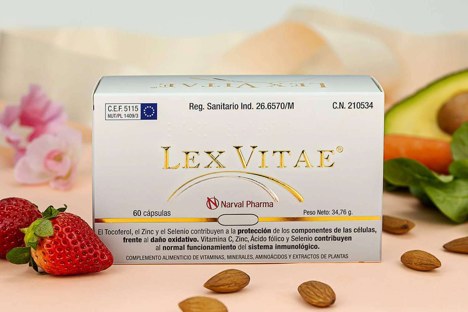 Lex Vitae, complemento alimenticio para el cuidado de la piel desde adentro