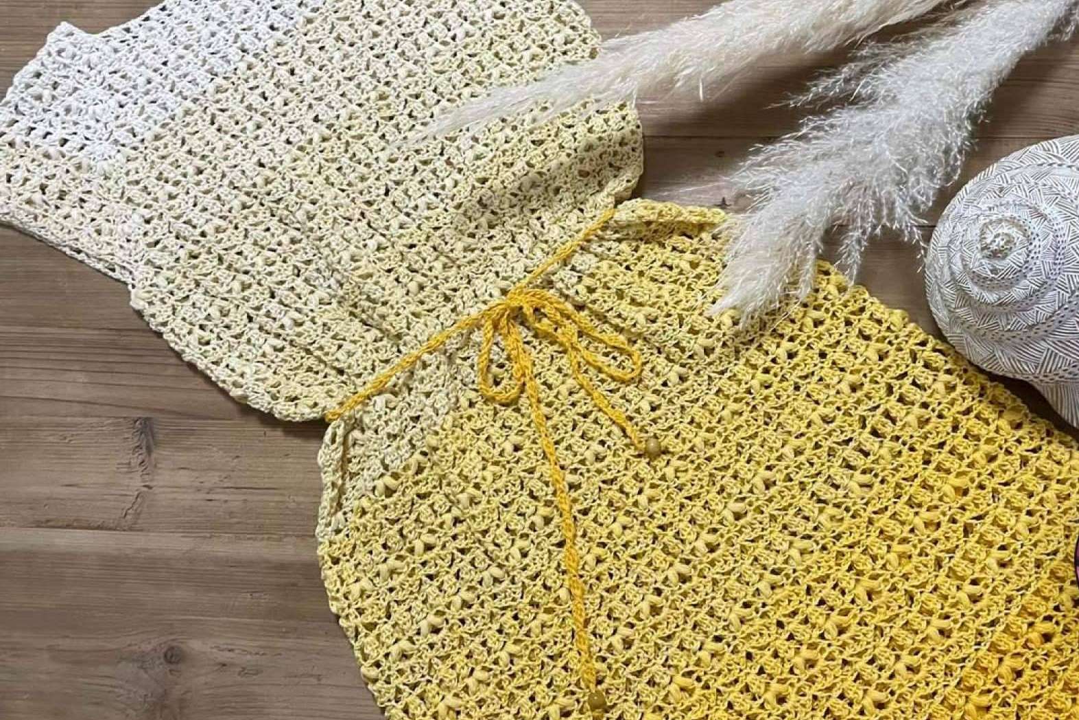 El hilo de algodón Hypnose de Lidia Crochet Tricot para tejer vestidos de verano