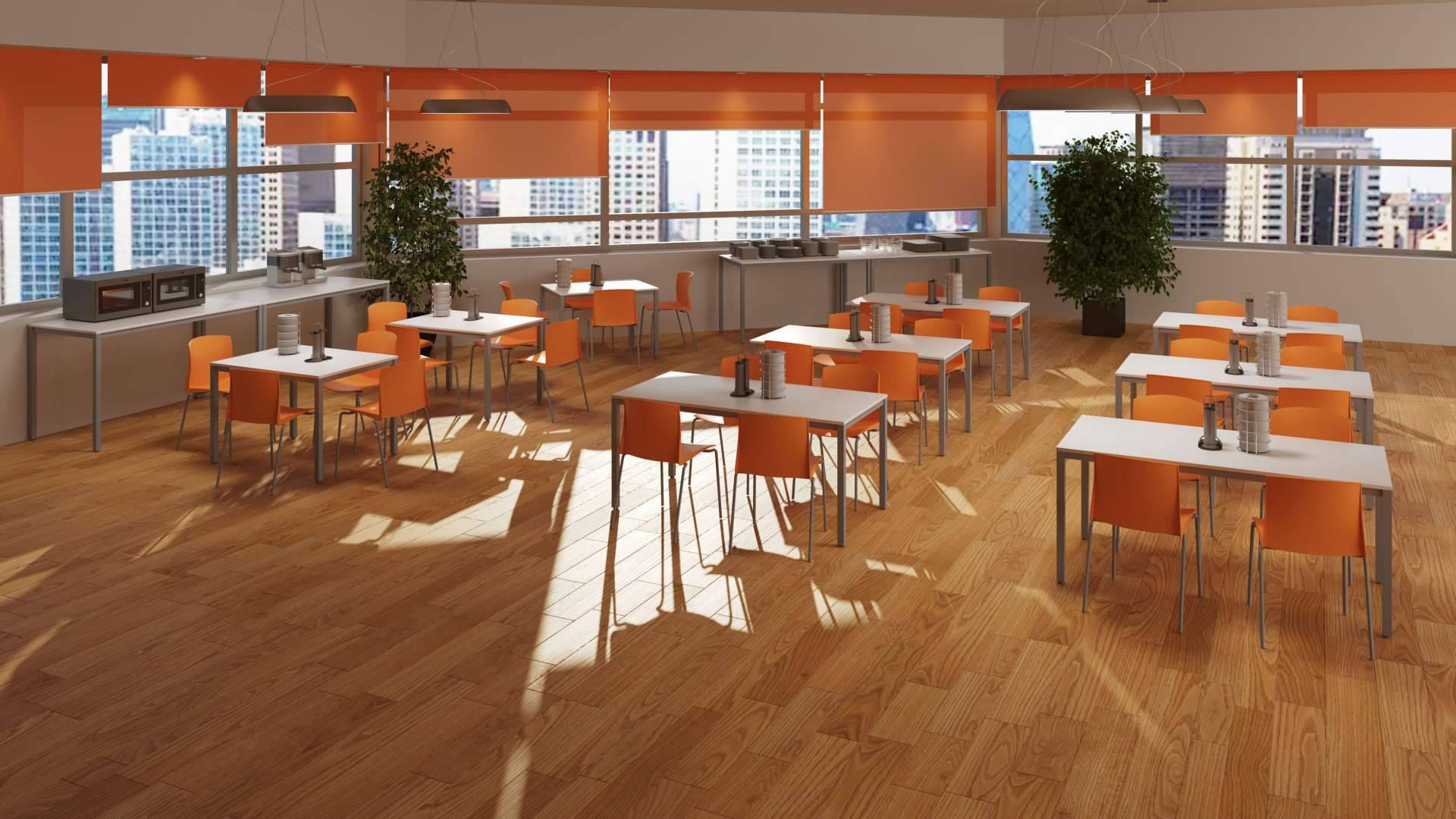 Mobiliarios para comedores de empresas y escolares con OfficeDeco