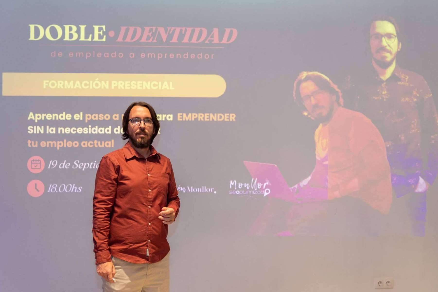 Rubén Monllor crea la metodología Doble Identidad, de Empleado a Emprendedor