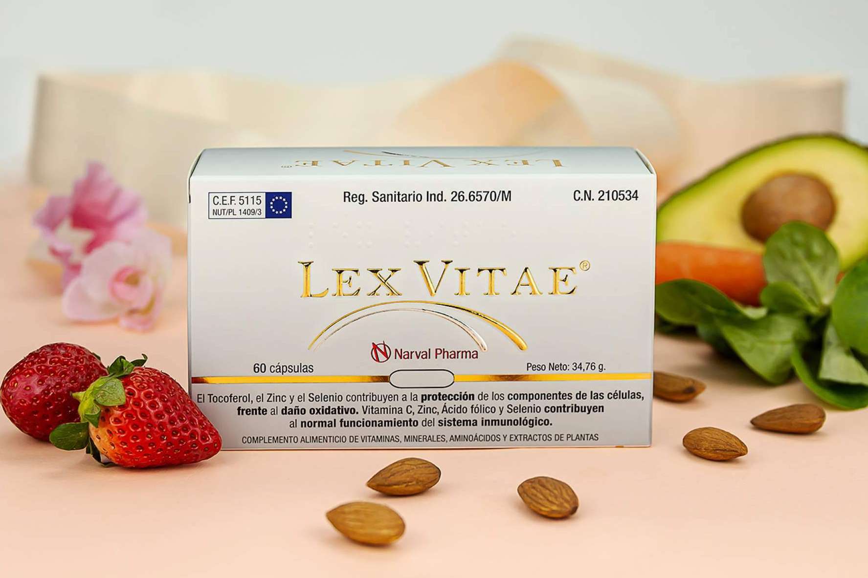 Lex Vitae, con antioxidantes, vitaminas y minerales para combatir la oxidación a nivel celular