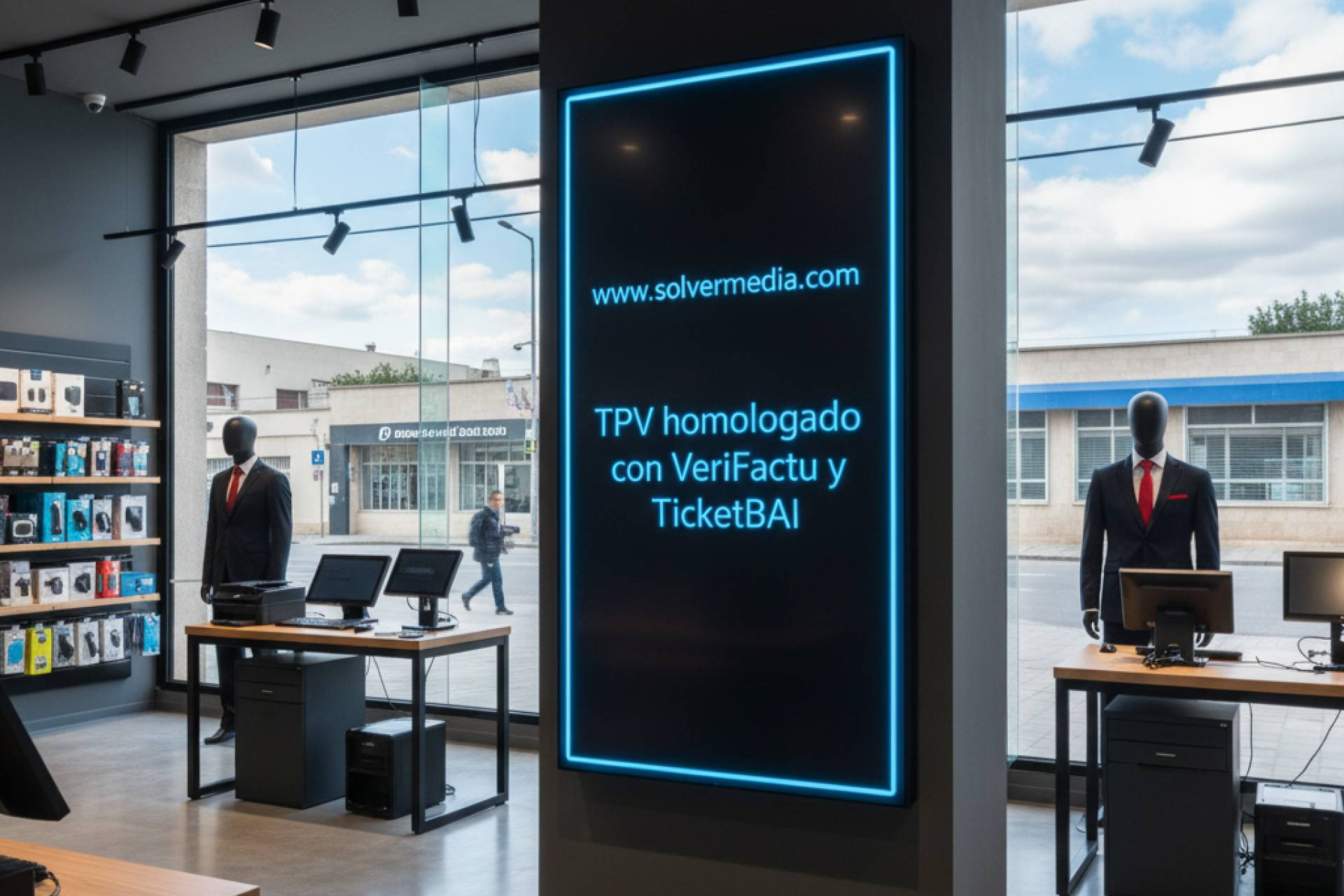 Todos los programas de SolverMedia cuentan con certificación oficial para VeriFactu y TicketBAI