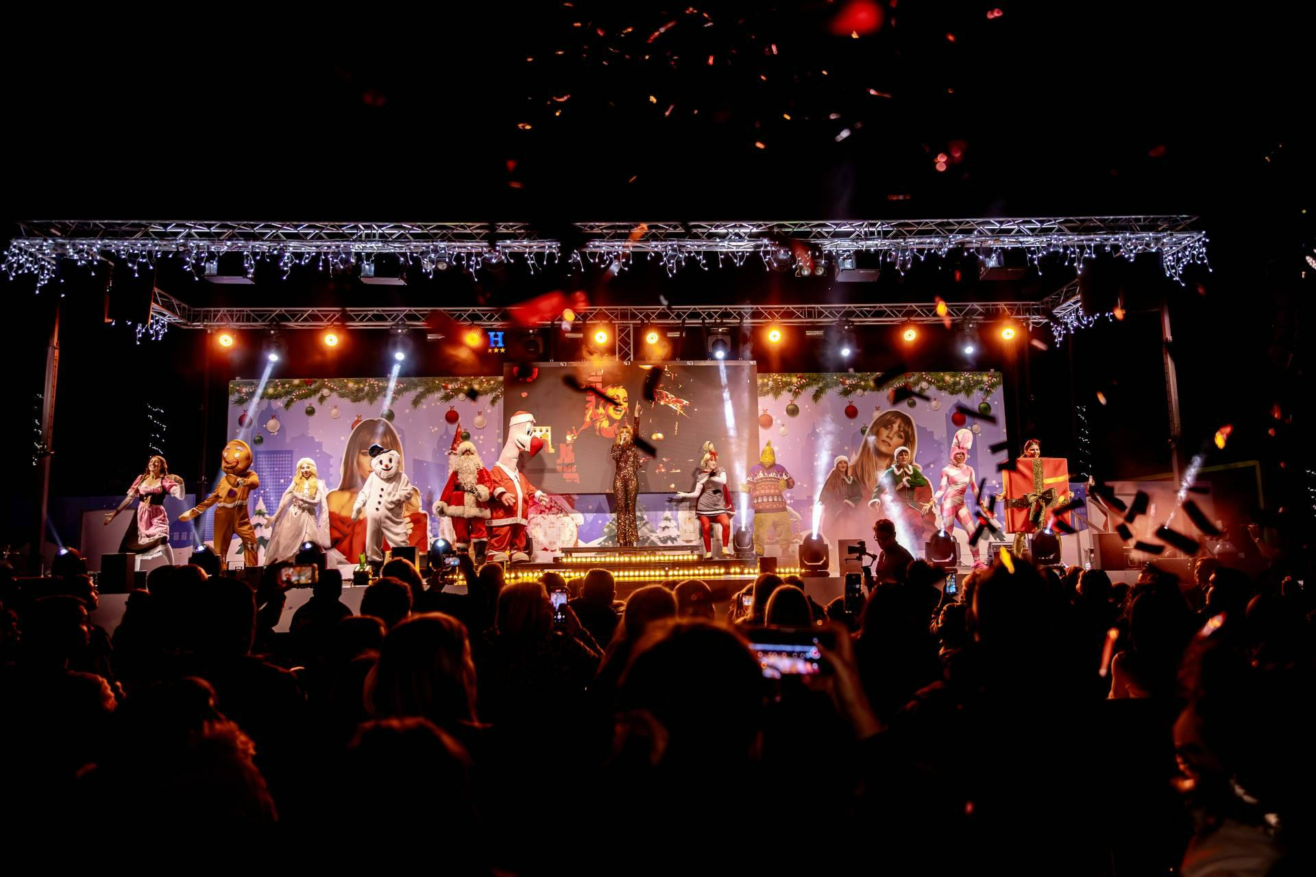 Pola Park celebra la Navidad con Edurne en un evento único con espectáculos, música y fuegos artificiales