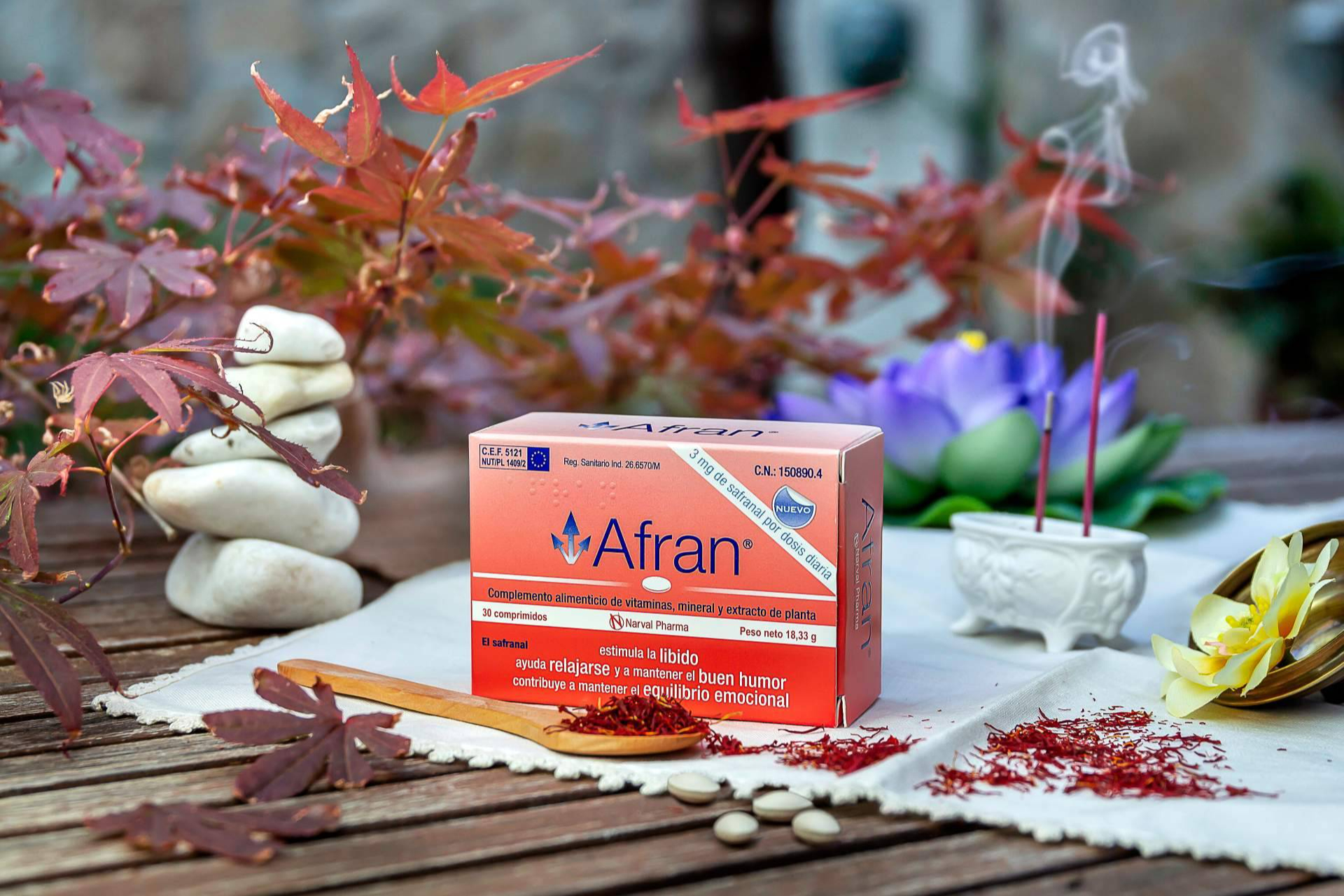 Equilibrio emocional y buen ánimo con Afran, el nutracéutico natural de Narval Pharma